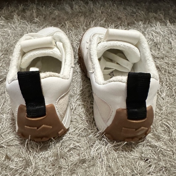 Kate Spade Cream and Black Mesh Sneakers - Picture 2 of 6